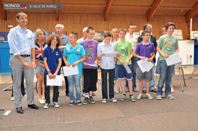 2012 - Podiums sportifs