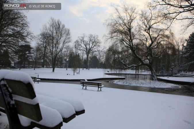 2013 - Roncq sous la neige