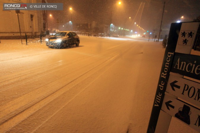 2013 - Roncq sous la neige