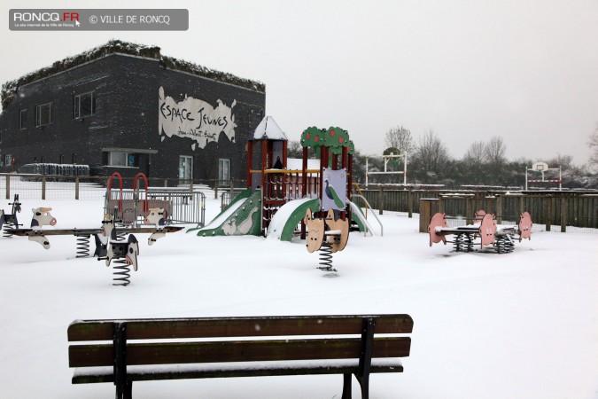 2013 - Roncq sous la neige