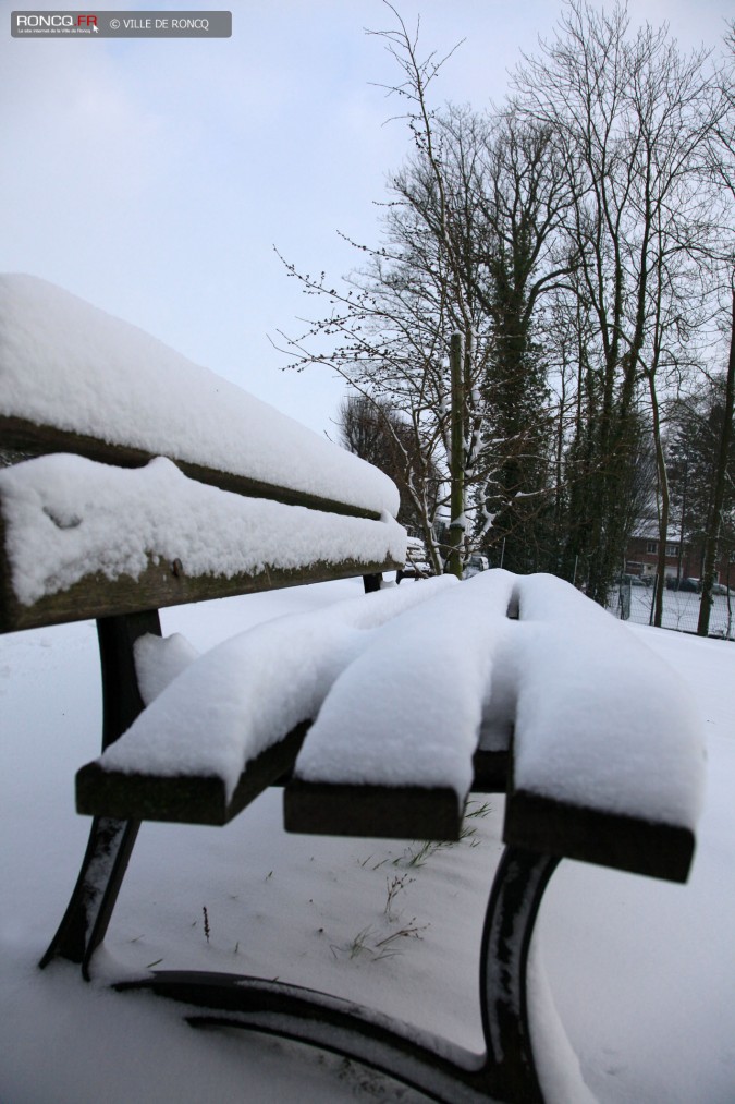 2013 - Roncq sous la neige