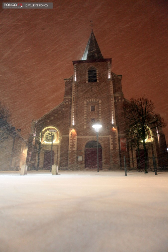 2013 - Roncq sous la neige