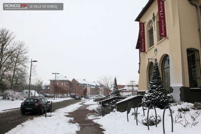 2013 - Roncq sous la neige