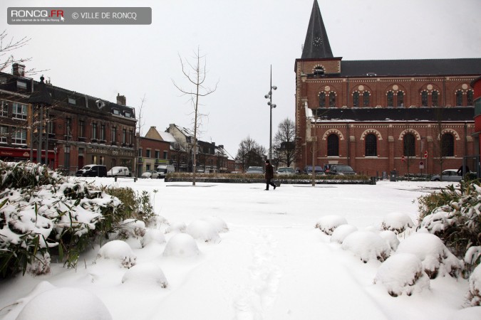 2013 - Roncq sous la neige