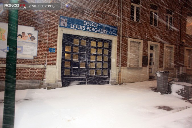 2013 - Roncq sous la neige