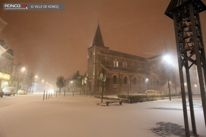 2013 - Roncq sous la neige