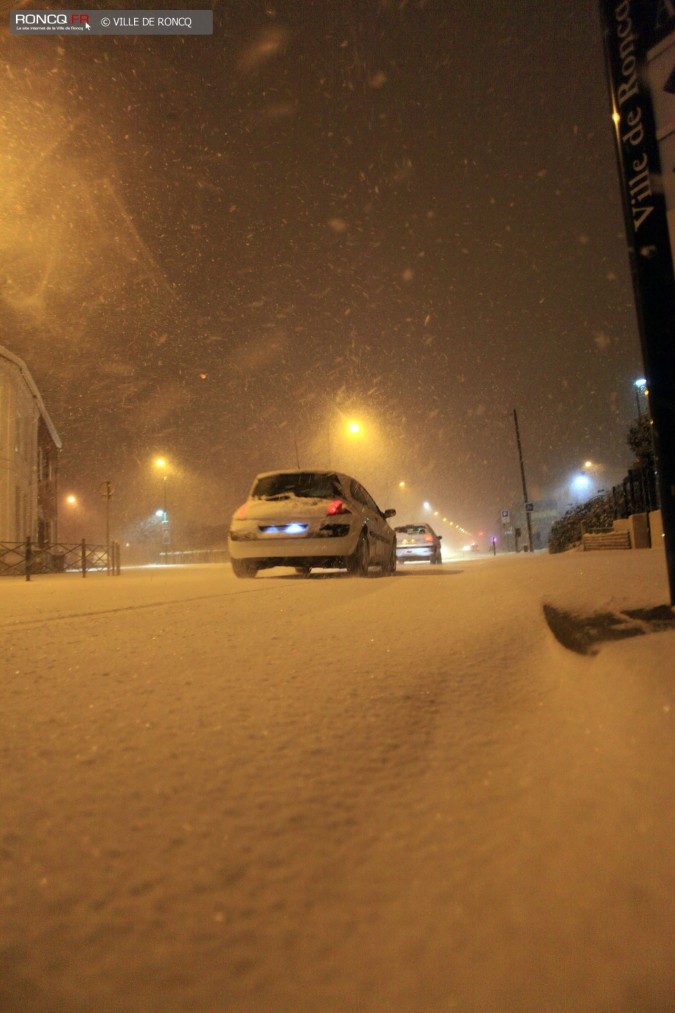 2013 - Roncq sous la neige