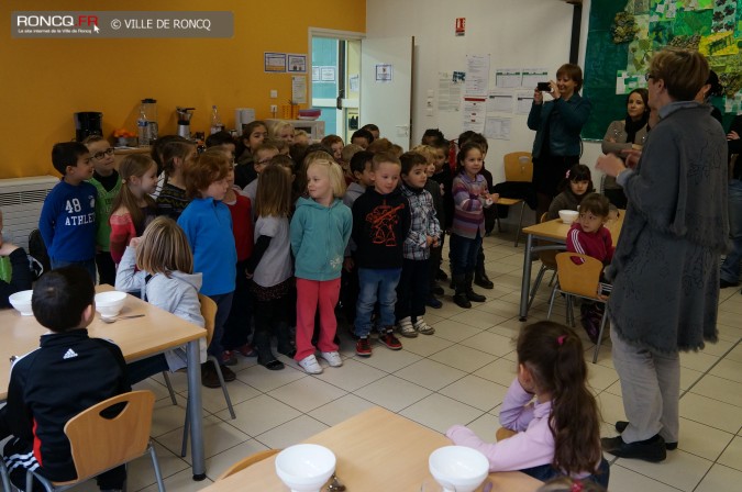 2013 - Petit déjeuner américain à l'école Kergomard