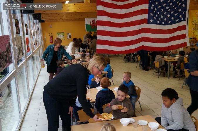 2013 - Petit déjeuner américain à l'école Kergomard