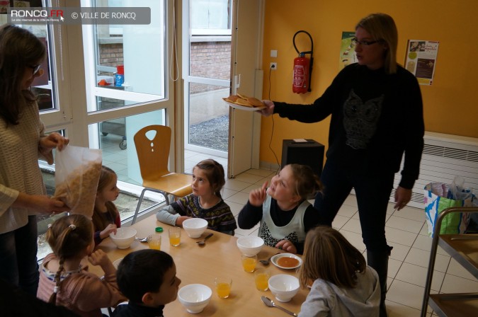 2013 - Petit déjeuner américain à l'école Kergomard