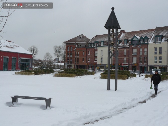 2013 - Neige: Roncq, nouvelle station de ski ! 