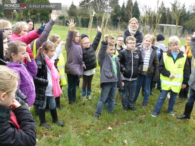 2013 - Plantation d’une charmille au Blanc-Four