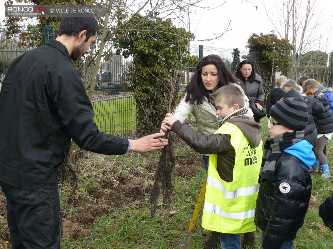 2013 - Plantation d’une charmille au Blanc-Four