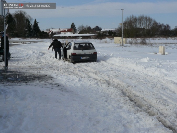 2013 - Neige: Roncq, nouvelle station de ski ! 