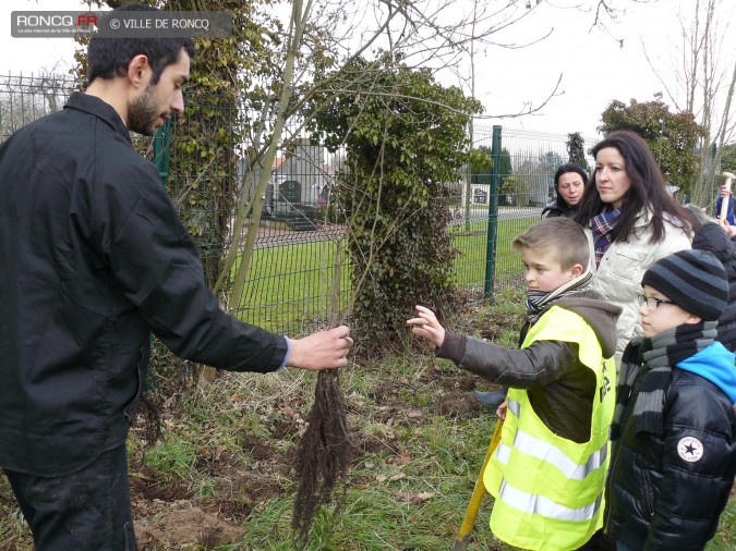 2013 - Plantation d’une charmille au Blanc-Four