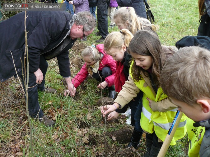 2013 - Plantation d’une charmille au Blanc-Four