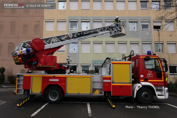 2014 - Exercice incendie college Eluard