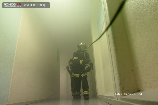 2014 - Exercice incendie college Eluard