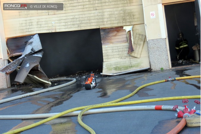 2015 - Incendie ateliers