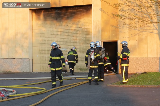 2015 - Incendie ateliers