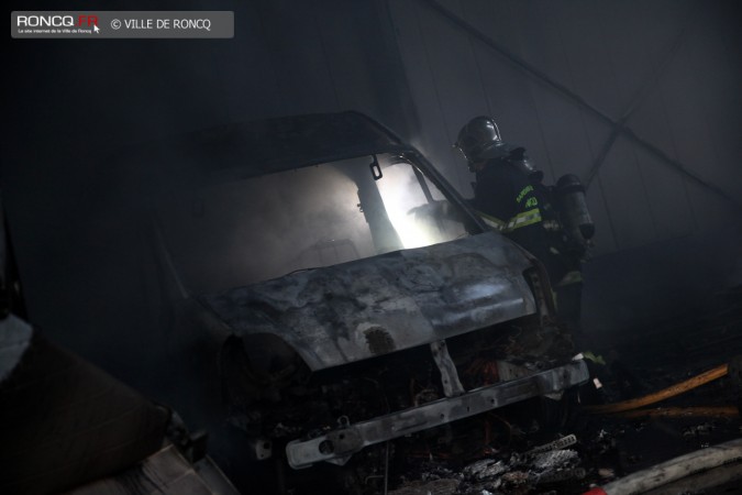 2015 - Incendie ateliers 