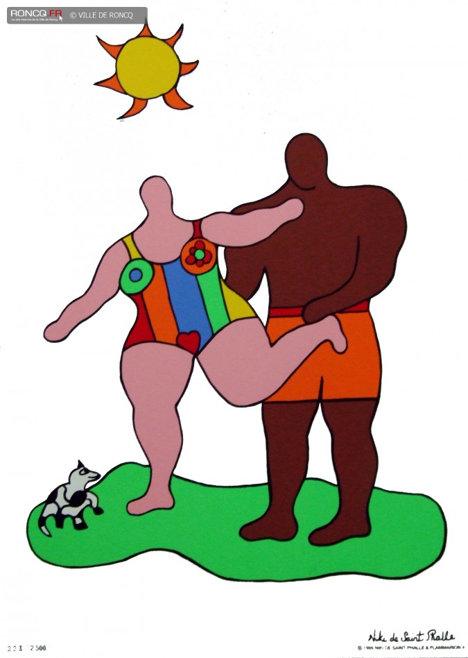 Plage 2 par  Niki de Saint Phalle