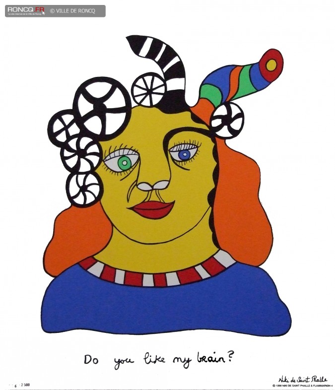  Do you Like My Brain par Niki de Saint Phalle 