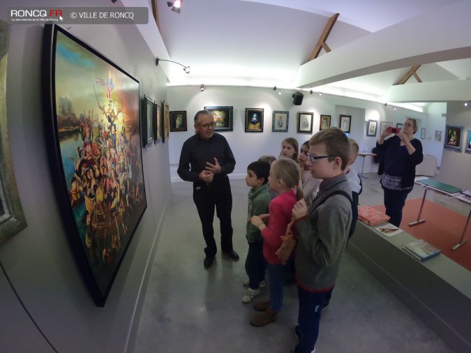 2017 - visite expo Michel Bonte