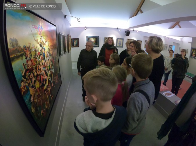 2017 - visite expo Michel Bonte