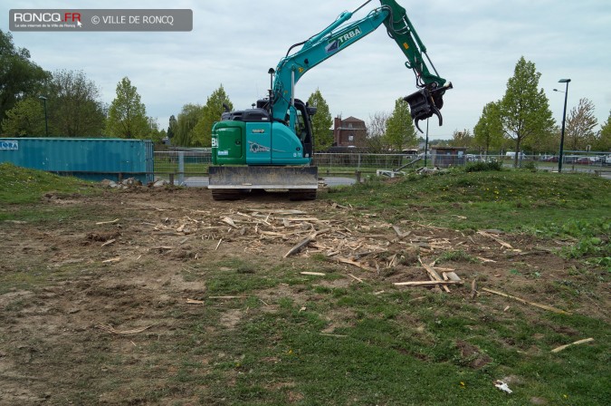 2017 - travaux skate park