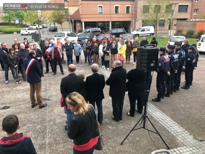 2017 - Hommage attentat du 20 avril