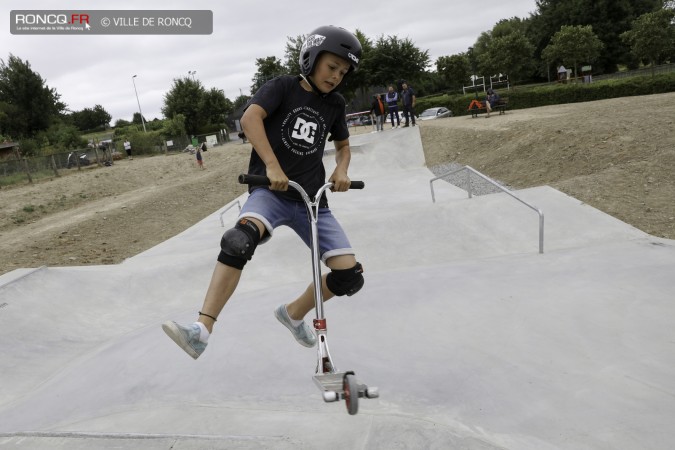 2017 - inauguration skate park