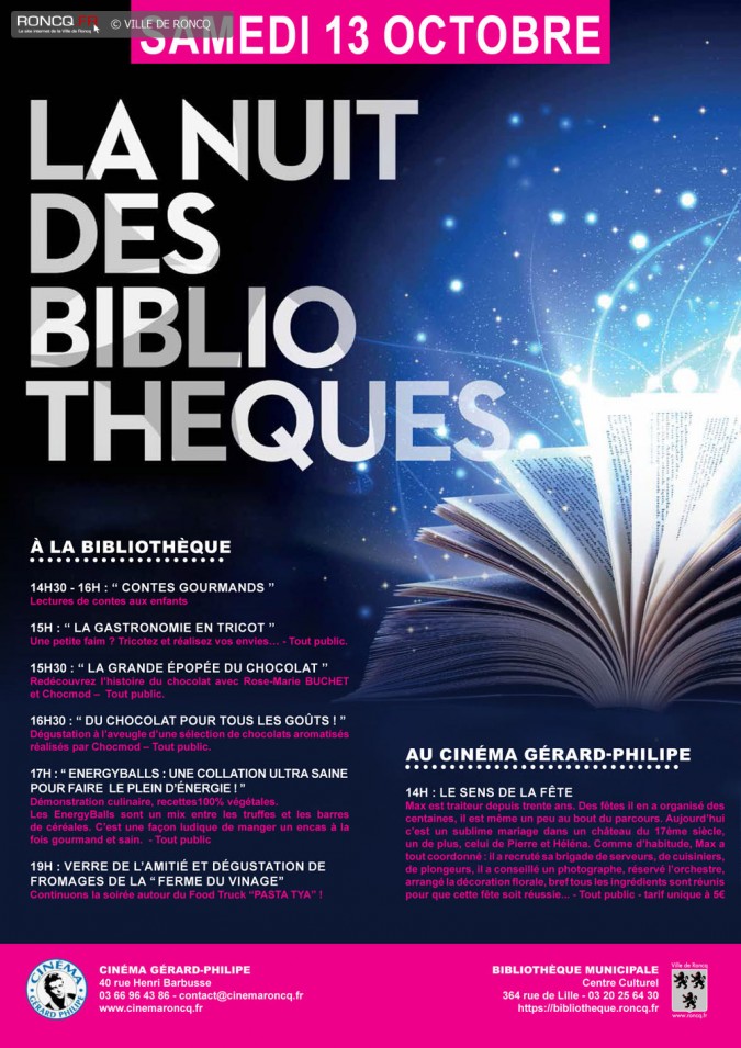 2018 - Nuit biblio annonce