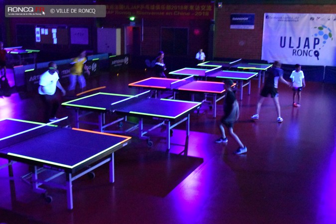 2018 - tennis de table fluo