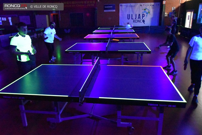 2018 - tennis de table fluo