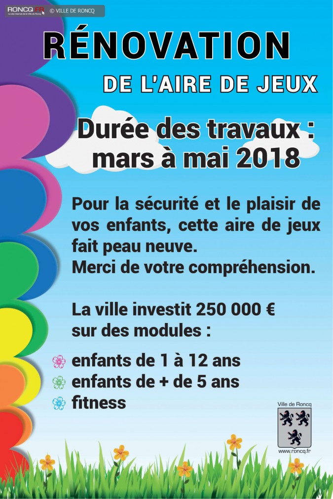 2018 - Aire de jeux