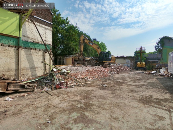 2018 - demarrage demolition dojo
