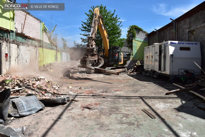 2018 - demarrage demolition dojo