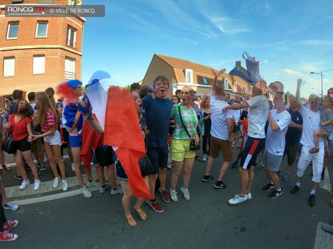 2018 -  victoire Mondial foot