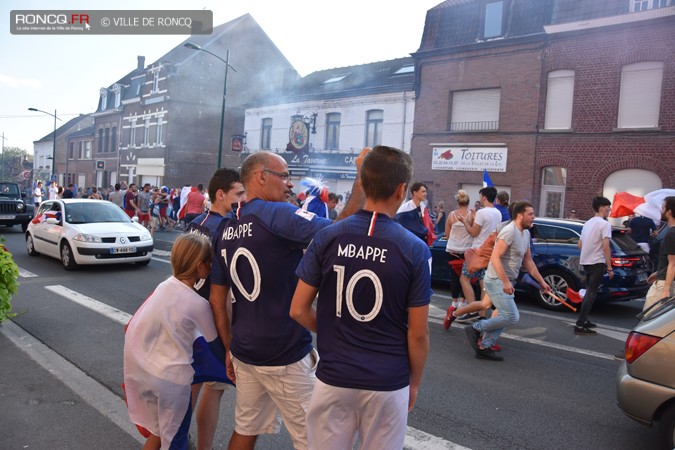 2018 -  victoire Mondial foot