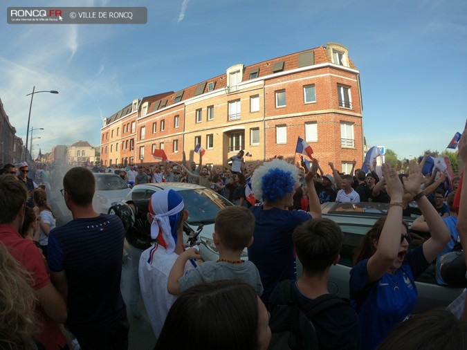 2018 -  victoire Mondial foot