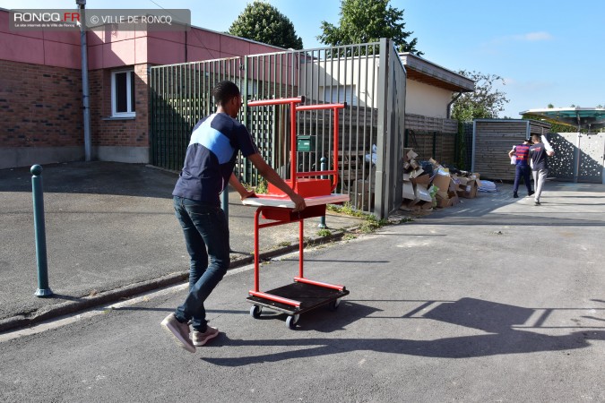 2018 - demenagement ecole Triolet