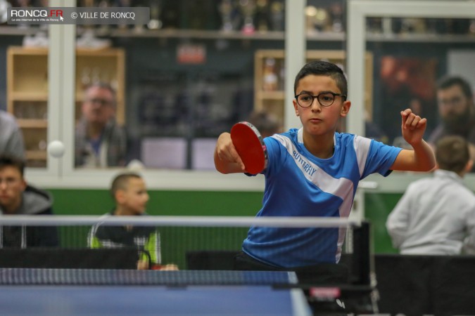 2019 - Open tennis de table