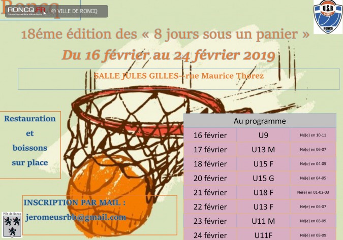 2019 - 8 jours annonce