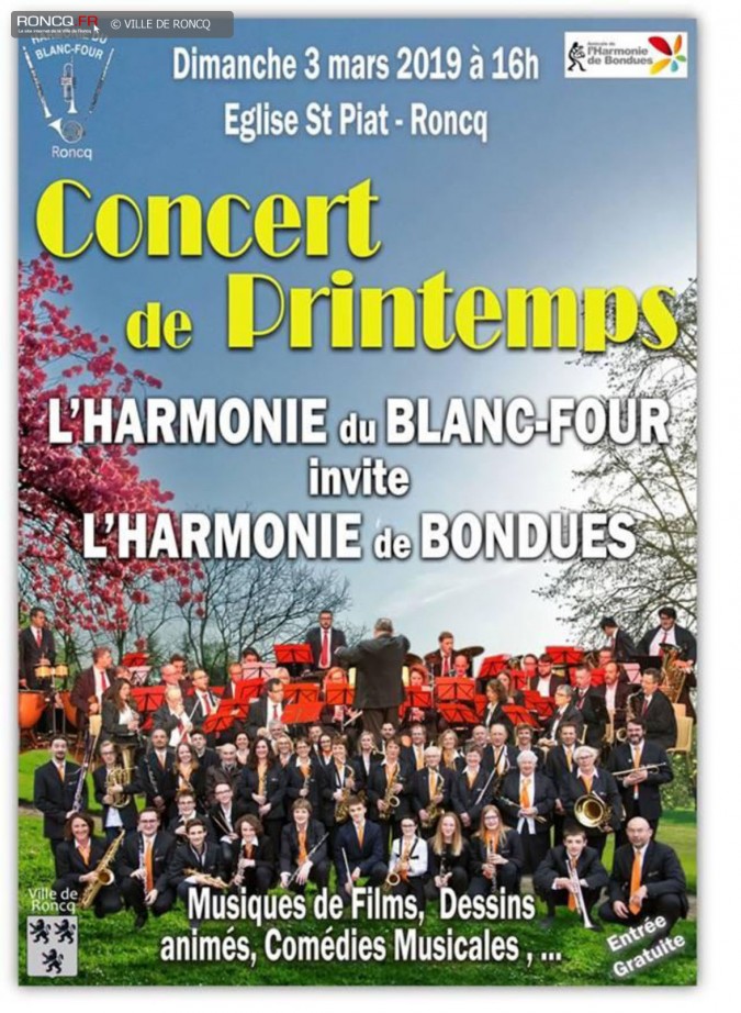 2019 - concert printemps BF annonce