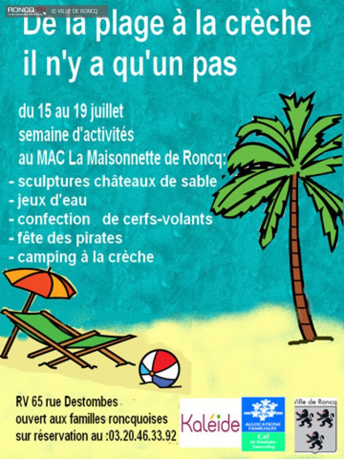 2019 - plage creche