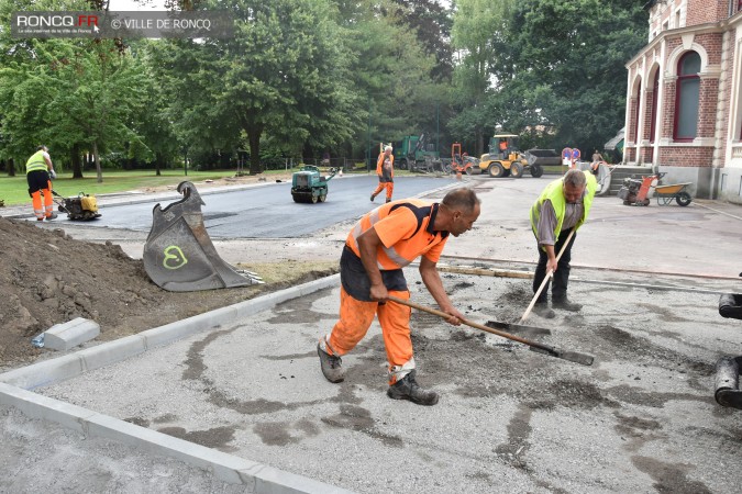 2019 - extension parking Mairie