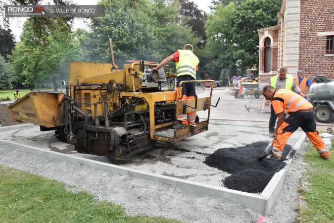 2019 - extension parking Mairie