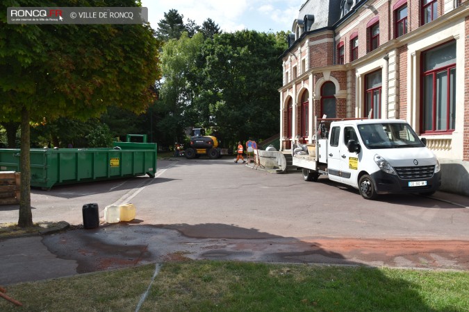 2019 - extension parking Mairie