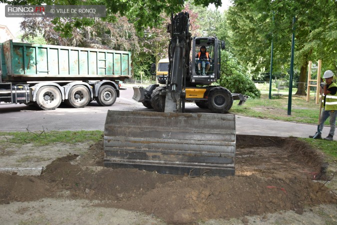 2019 - extension parking Mairie